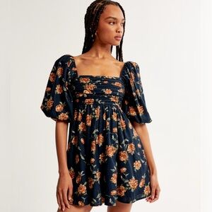 Emerson Floral Puff Sleeve Dress